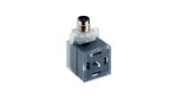vad-1a-1-3-m12-5 Lumberg Automation VAD 2P + PE, Plug Solenoid Valve Connector with Indicator Light, 32 V Voltage