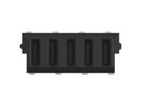 214547-e ERNI ERNI MicroSpeed Power Module Series Vertical Board Housing, 5 Contact(s), 2 mm Pitch, 1 Row, Shrouded