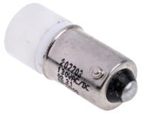 207-703 RS PRO White LED Indicator Lamp, 130V ac/dc, BA9s Base, 10mm Diameter, 710mcd