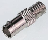 j01008a0021 Telegartner Straight RF Adapter BNC Socket to Type F Socket