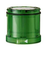 64421067 Werma KS71 Series Green Blinking Effect Flashing Light Element, 115 V, LED Bulb, AC