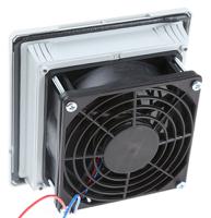 11611851055 Pfannenberg PF 11.000 Series Filter Fan, 12 V dc, DC Operation, 12m³/h Filtered, 19m³/h Unimpeded, IP54, 109 x 109mm