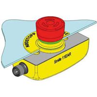 2tla030051r0100-smile-11-ear ABB Jokab Smile 11 EAR Series Twist Release Illuminated Emergency Stop Push Button, Panel Mount, 2NC, IP65