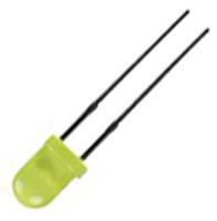 l-43yd Kingbright2.5 V Yellow LED 4 mm Through Hole, L-43YD