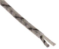 827-5864 RS PRO Type J Thermocouple Cable/Wire, 100m, Unscreened, Glass Fibre Insulation, +350°C Max, 7/0.2mm