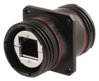 rjftvb2gisoni Amphenol Socapex RJFTV Series Female to Female RJ45 Connector, Panel Mount, Cat5e Straight 1 Port 8 -Way