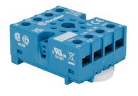 9026sma Finder 90 250V ac DIN Rail Relay Socket, for use with 60.12