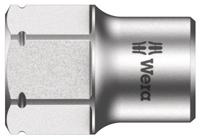 05003670001 Wera 1/4 in Drive 7mm Standard Socket, 6 point, 18 mm Overall Length