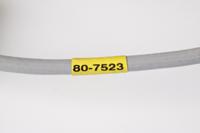 b33-187-2-342yl Brady B-342 PermaSleeve Yellow Heatshrink Labels, 50.80mm Width, 8.51mm Height, 1 per Row, 750Per Roll Qty