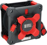 9212451110 brennenstuhl 40m 8 Socket Type E - French Cable Reel Semi-enclosed Reel, 230 V, IP44