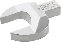 58211046 STAHLWILLE 731/100 Series Open Ended Insert Insertion Wrench, 46 mm, 22 x 28mm Insert, Chrome Plated Finish
