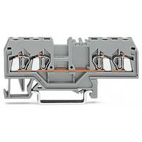 280-633-1 WAGO  280 Series Grey, 2.5mm², 4-Level, Cage Clamp Termination