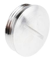52003430 Lapp Blanking Plug, PG21, Nickel Plated Brass, 30mm Diameter, Threaded