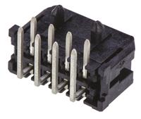 43045-0802 Molex Micro-Fit 3.0 Series Right Angle Through Hole PCB Header, 8 Contact(s), 3 mm Pitch, 2 Row, Shrouded