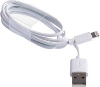 182-8907 RS PRO USB 2.0, Male USB A to Male Lightning, 1m