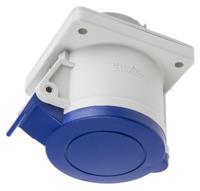 4233263 Scame IP44 Blue Panel Mount 2P + E Industrial Power Socket, Rated At 32A, 230 V