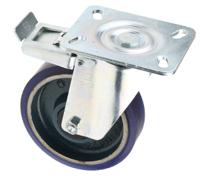 37413fr LAG Braked Swivel Castor Wheel, 450kg Capacity, 150mm Wheel