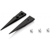 92-89-05 Knipex 40 mm, Carbon Fibre Reinforced Plastic, Smooth, ESD Replaceable Tip Tweezers