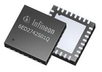 6ed2742s01qxtma1 Infineon MOSFET Gate Driver, 1 A 32-Pin 140 V, QFN-32