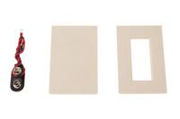 222-828 RS PRO White ABS Handheld Enclosure, Integral Battery Compartment, Display Window, 146.1 x 91.5 x 52.9mm