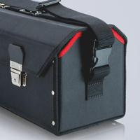 00-21-07-le Knipex Reinforced Polyester Fabric Tool Bag with Shoulder Strap 220mm x 550mm x 175mm