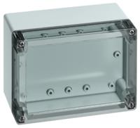 10100701 Spelsberg TG Series Grey ABS Enclosure, IP66, IP67, Grey Lid, 162 x 90 x 122mm