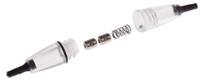 fx0285 Bulgin 10A Inline Fuse Holder for 6.3 x 25mm Fuse, 250V ac