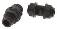 3116-10-00 Legris LF3000 Series Bulkhead Tube-to-Tube Adaptor, Push In 10 mm to Push In 10 mm, Tube-to-Tube Connection Style