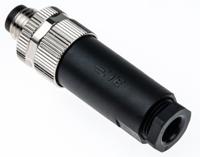 t4011008031-000 TE Connectivity Circular Connector, 3 Contacts, Cable, M8 Connector, Socket, Male, IP67, M8 Series
