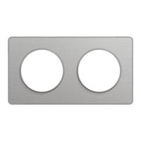s530804j Schneider Electric Grey, 2 Gang, Odace