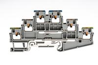 3213755 Phoenix Contact  PT 1.5/S-PE/L/N Series Grey, 0.14 → 1.5mm², Triple-Level, Push In Termination