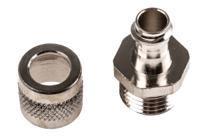 7tca296020r0039-sp10pg7a Adaptaflex Straight, Conduit Fitting, 10mm Nominal Size, PG7, Brass, Silver IP54 rating