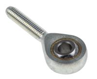 382-273 RS PRO M5 x 0.8 Male Steel Rod End, 5mm Bore, 41mm Long, Metric Thread Standard, Male Connection Gender