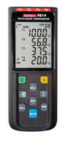 sefram9814 Sefram SEFRAM9814 Desk Digital Thermometer for Measurement Use, E, J, K, T Probe, 4 Input(s), +1372°C Max