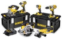 dck694p3-gb DeWALT DCK694P3-GB, 18V Cordless Power Tool Kit, Type G - British 3-Pin