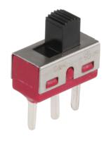 1101m2s3cqe2 C & K PCB Slide Switch SPDT Latching 6 A @ 120 V ac, 6 A @ 28 V dc Slide