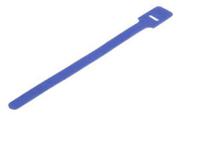 179-7170 RS PRO Cable Tie, Hook and Loop, 225mm x 25 mm, Blue Nylon, Pk-10