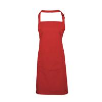 137-0454 RS PRO Red Reusable Cotton, Polyester Apron, 860mm