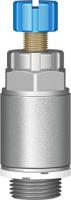 grla-38-qs-8-rs-d Festo GRLA Series Tube Exhaust Valve, 8mm Tube Inlet Port x G 3/8 Outlet Port, 534342