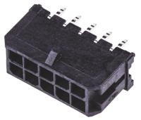 43045-1012 Molex Micro-Fit 3.0 Series Vertical Through Hole PCB Header, 10 Contact(s), 3 mm Pitch, 2 Row, Shrouded