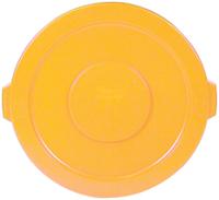 fg263100yel Rubbermaid Commercial Products 565mm Yellow PE Bin Lid for 2632 Container, 41mm