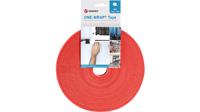 vel-ow64111 VELCRO® Orange Hook & Loop Tape, 10mm x 25m
