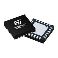 st25r100-cmet STMicroelectronics ST25R100-CMET NFC Reader, 24-Pin UFQFPN