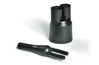 402-16039-216-3-b8w-po-x-bk HellermannTyton Heat Shrink Boot, Black 21mm Sleeve Dia. x 76.5mm Length, Helashrink 200 Series