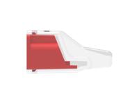 2388553-2 TE Connectivity, 2388553 Closed End Connector, Red, Insulated, Copper 12 → 22 AWG