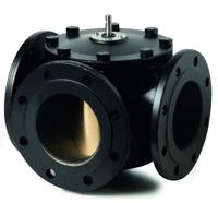 vbf2180-bpzvbf2180 Siemens 3 port Motorised Valve, Rotary Valve type , 80mm Pipe Size, 600 kPa