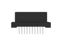 5174215-5 TE Connectivity 5174215 20 Way Vertical Board Mount PCB D-sub Connector Receptacle, 1.27mm Pitch, with Through Hole -