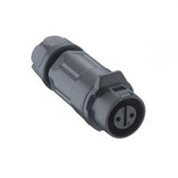 0260-02 Lumberg Circular Connector, 2 Contacts, Cable, Socket, Female, IP67, 02 Series