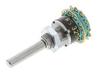 500398-000-000-000 NSF My shorting, 6 Position DP6T Rotary Switch, 1.5 A, Solder