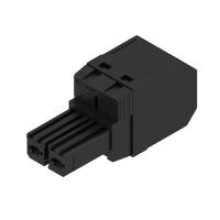 1060410000 Weidmüller BV/SV 7.62HP Series Pluggable Terminal Block, 4-Contact, 7.62 mm Pitch, 1-Row